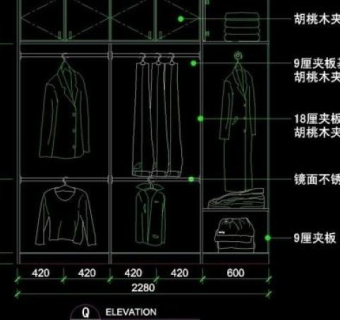 cad别墅设计素材图片