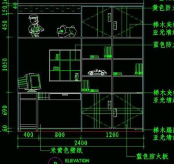 儿童类cad素材图片