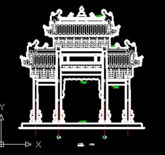 园林古建小品设计cad选图集图片