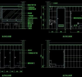 cad餐厅设计素材餐厅施工图片