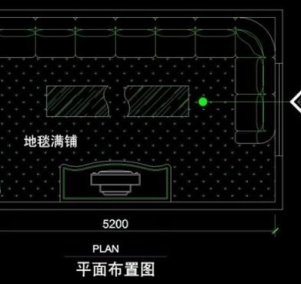ktv包厢cad设计素材图片