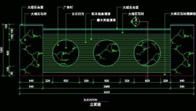 cad之吧台收银台服务台设计图片