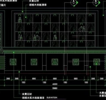 cad之吧台收银台服务台设计图片