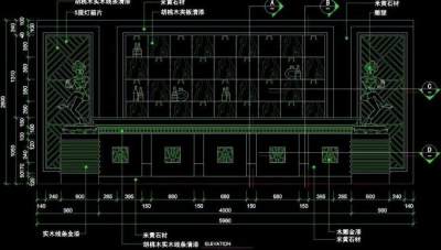 cad之吧台收银台服务台设计图片