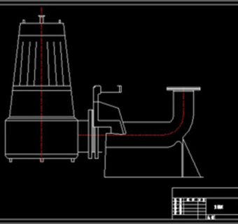 自耦泵CAD图纸