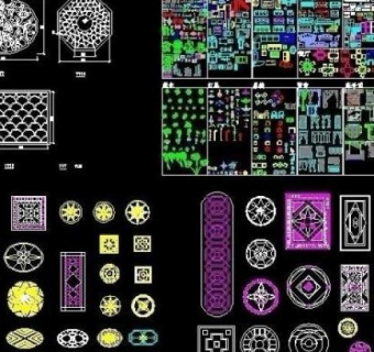 齐全cad图库图片