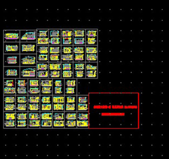 cad别墅设计素材