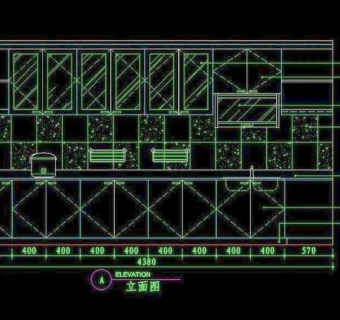cad设计之厨房图片
