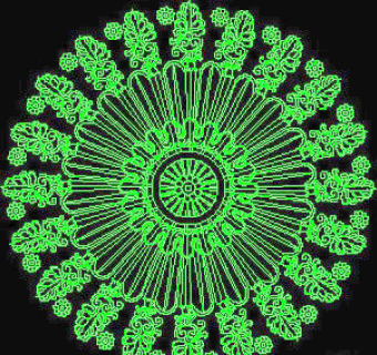 栏杆、柱子、雕花、门、装饰主题CAD图块素材-39