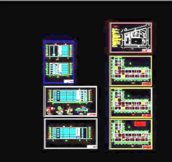 中学教学楼CAD详图经典实例