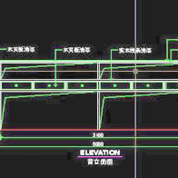 吧台CAD详图、CAD娱乐空间图纸素材免费下载-1