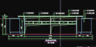 吧台CAD详图、CAD娱乐空间图纸素材免费下载-1