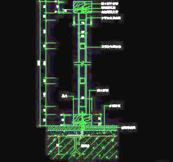 栏杆cad详图、装饰构造cad详图、施工图纸免费下载-7