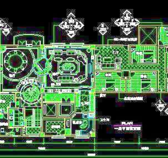 别墅实例、欧式情怀场景cad详图素材20090223更新-2