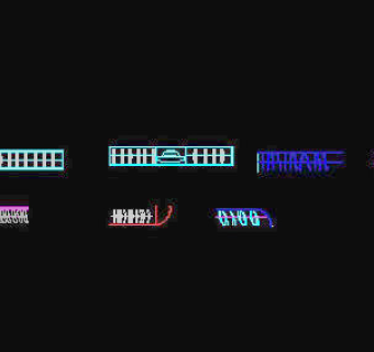 衣柜平面图块-cad家具图块-3