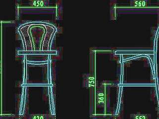 椅子图块-cad家具图块32款28