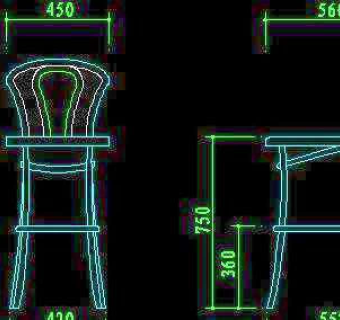 椅子图块-cad家具图块32款28