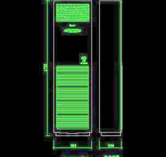 空调图块、洗衣机电冰箱图块、洗碗机引水机图块、厨房电器cad图块21