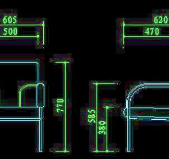 椅子图块-cad家具图块32款8