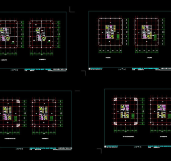 办公平面cad图素材