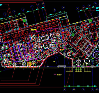 二楼吊顶cad图纸