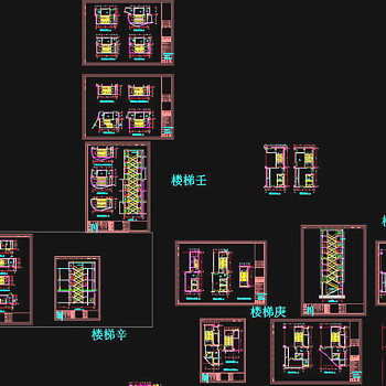 建筑设计图cad图纸