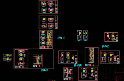 建筑设计图cad图纸