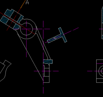 托架支架CAD图纸