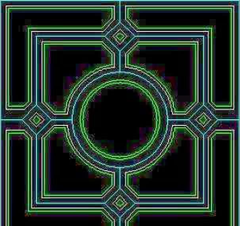 中式顶棚、西式顶棚、常用顶棚、金属顶棚CAD图块素材41