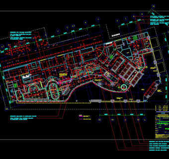 一楼吊顶cad图纸素材