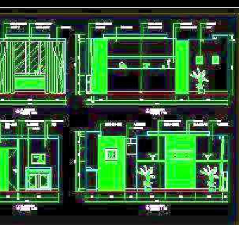 五星级宾馆cad详图、装修施工图纸23
