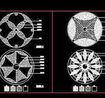 花街铺地、石材拼花、中式铺地-cad地面图块20080914更新16
