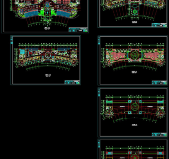 平面景观cad图纸