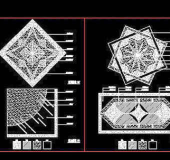 花街铺地、石材拼花、中式铺地-cad地面图块20080914更新25