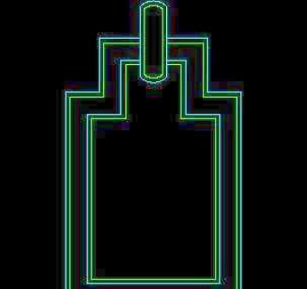 门拉手、门锁、门饰-cad门图块素材88