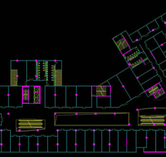 广州建和商业广场cad素材
