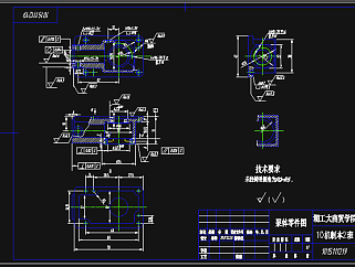 泵体零件图CAD图纸