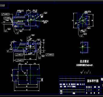 泵体零件图CAD图纸