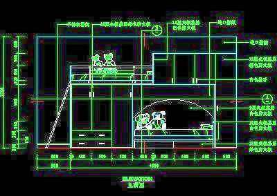 儿童床CAD实例详图素材第二辑1