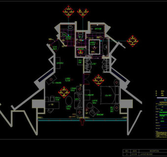 上海南洋广场cad图素材