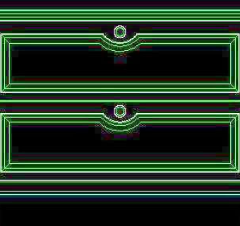 衣柜图块、床头柜CAD图块素材12