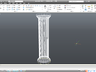 CAD3D简洁圆柱模型