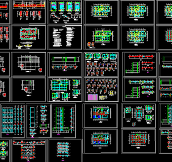 宾馆高层CAD素材