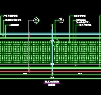服务台装修施工图纸cad详图素材44