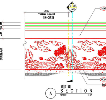 广州中海康城cad图纸素材