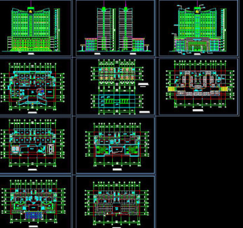 高层酒店CAD方案