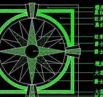 中式铺地、花街铺地、石材拼花CAD图块40