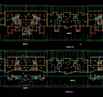 山水人家园艺图cad图纸