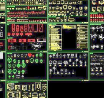 cad标准图库室内室外