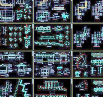 园林景观设计CAD施工图2